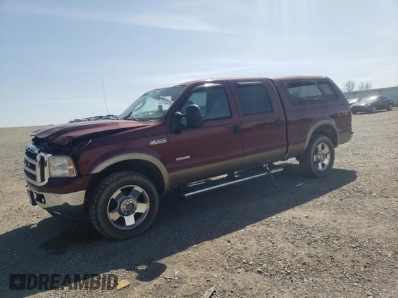 2006 Ford F-250 XL with VIN 1FTSW21P76ED34682, listed as a Copart auction lot 52133325 with 217,850 mi miles and Salvage title. Bid and sale history available at DreamBid. Image 1.