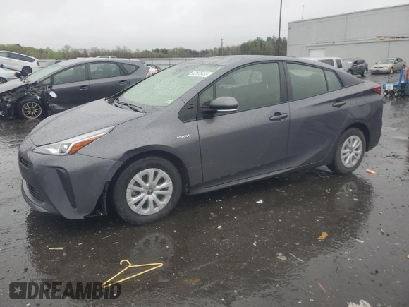 2022 Toyota Prius L Eco z VIN JTDKAMFU4N3171332, wystawiony jako Copart lot #52925435 z przebiegiem 97 775 mil mil oraz Szkoda całkowita • Salvage title. Historia ofert i sprzedaży dostępna na DreamBid. Obrazek 1.