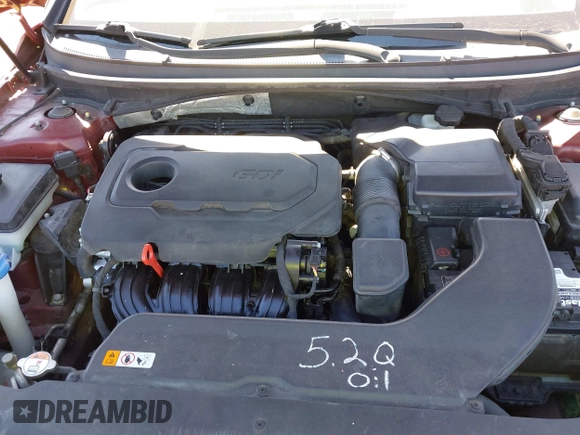 2015 Hyundai Sonata 2.4L Sport with VIN 5NPE34AF7FH240729, listed as a IAAI auction lot 41636930 with 88,446 mi miles. Bid and sale history available at carsss.com. Image 10.