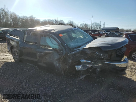 2022 Chevrolet Silverado 1500 LT with VIN 1GCPYJEK1NZ102885, listed as a Copart auction lot 46439435 with 81,665 mi miles and Salvage Title. Bid and sale history available at DreamBid. Image 4.
