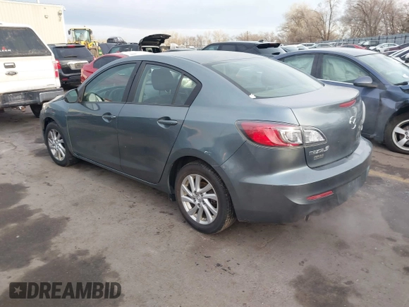 2012 Mazda Mazda3 i Touring with VIN JM1BL1V84C1662103, listed as a IAAI auction lot 41839142 with 153,158 mi miles. Bid and sale history available at carsss.com. Image 3.