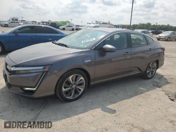 2018 Honda Clarity Plug-In Hybrid Touring with VIN JHMZC5F33JC004488, listed as a Copart auction lot 63013614 with 221,506 mi miles and Salvage Title. Bid and sale history available at carsss.com. Image 1.