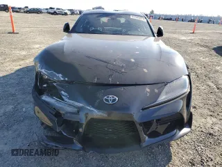 2020 Toyota GR Supra 3.0 with VIN WZ1DB4C0XLW025666, listed as a Copart auction lot 87545075 with 18,840 mi miles and Salvage Title. Bid and sale history available at carsss.com. Image 5.