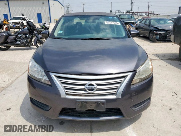 2014 Nissan Sentra SV with VIN 3N1AB7AP9EY217372, listed as a Copart auction lot 56217665 with 103,304 mi miles and Clean title. Bid and sale history available at DreamBid. Image 5.