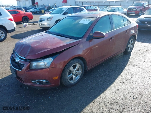 2012 Chevrolet Cruze LT w/1LT with VIN 1G1PF5SCXC7236113, listed as a IAAI auction lot 41254192 with 194,031 mi miles. Bid and sale history available at carsss.com. Image 17.