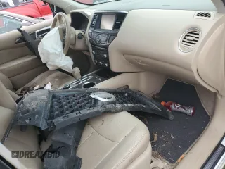 2014 Nissan Pathfinder SV with VIN 5N1AR2MM1EC640920, listed as a Copart auction lot 42110905 with Not Provided miles and Salvage Title. Bid and sale history available at carsss.com. Image 8.