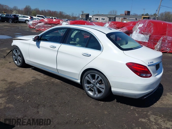 2018 Mercedes-Benz C 300 with VIN 55SWF4JB4JU274500, listed as a IAAI auction lot 41996236 with 75,903 mi miles and . Bid and sale history available at carsss.com. Image 3.