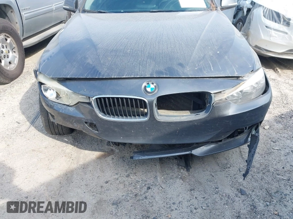 2015 BMW 3 Series 328i with VIN WBA3A5G55FNS90446, listed as a IAAI auction lot 41828658 with 124,867 mi miles. Bid and sale history available at carsss.com. Image 6.