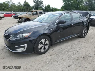 2013 Kia Optima Hybrid LX with VIN KNAGM4AD0D5039284, listed as a Copart auction lot 60483044 with 148,338 mi miles and Clean Title. Bid and sale history available at carsss.com. Image 1.