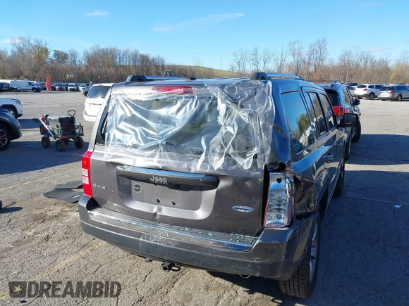 2017 Jeep Patriot High Altitude with VIN 1C4NJRFB7HD194823, listed as a IAAI auction lot 40807424 with 65,956 mi miles. Bid and sale history available at carsss.com. Image 6.