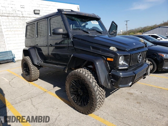 2017 Mercedes-Benz G-Class G 550 4x4 Squared with VIN WDCYC5FF3HX279203, listed as a Copart auction lot 52207944 with 41,535 mi miles. Bid and sale history available at carsss.com. Image 4.