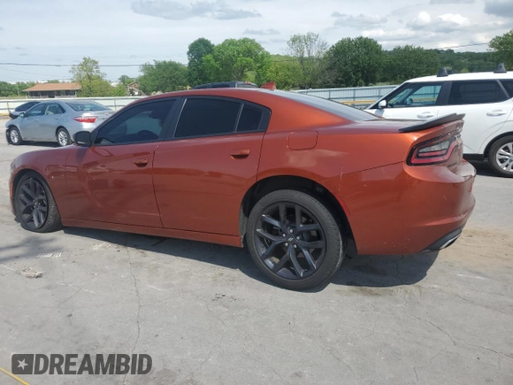 2020 Dodge Charger SXT z VIN 2C3CDXBGXLH195677, wystawiony jako Copart lot #54227195 z przebiegiem 34 336 mil mil oraz Szkoda całkowita • Salvage title. Historia ofert i sprzedaży dostępna na DreamBid. Obrazek 2.