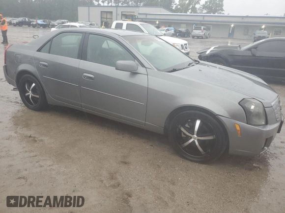 2005 Cadillac CTS with VIN 1G6DP567950116645, listed as a Copart auction lot 73183074 with 137,399 mi miles and Salvage Title. Bid and sale history available at carsss.com. Image 4.