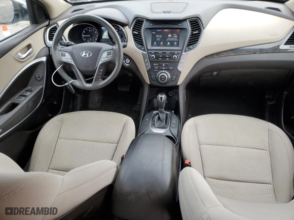 2017 Hyundai Santa Fe Sport 2.4L with VIN 5NMZUDLB9HH052268, listed as a Copart auction lot 46100235 with NaN miles and Salvage Title. Bid and sale history available at carsss.com. Image 8.