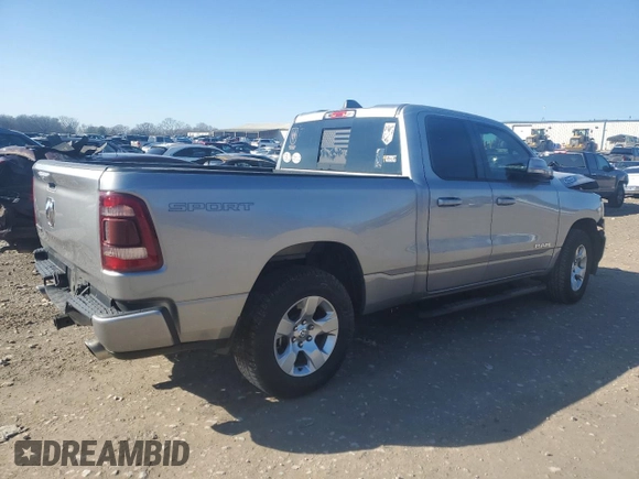 2020 Ram 1500 Big Horn with VIN 1C6RREBT6LN149612, listed as a Copart auction lot 87525145 with 64,172 mi miles and Salvage Title. Bid and sale history available at carsss.com. Image 3.