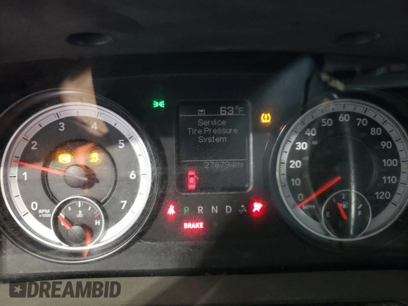 2016 Ram 2500 Tradesman with VIN 3C6LR5AT3GG235322, listed as a Copart auction lot 78416184 with 278,794 mi miles and Salvage title. Bid and sale history available at DreamBid. Image 9.