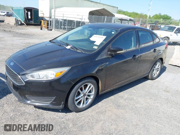 2015 Ford Focus SE with VIN 1FADP3F28FL204176, listed as a IAAI auction lot 42132656 with Not Provided miles. Bid and sale history available at carsss.com. Image 2.