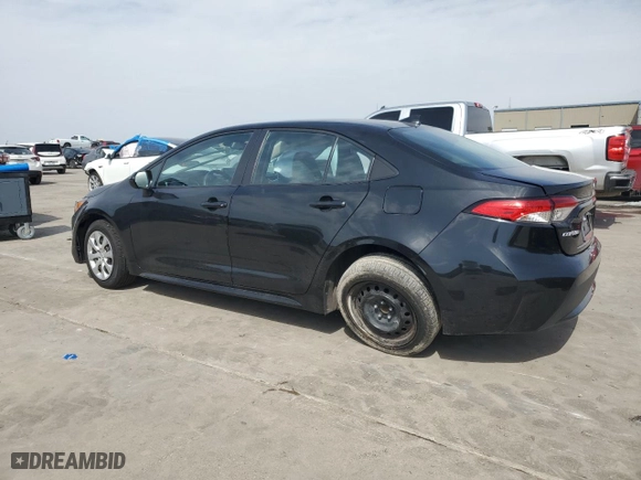 2022 Toyota Corolla LE with VIN 5YFEPMAE9NP342904, listed as a Copart auction lot 48617605 with 57,341 mi miles and Salvage Title. Bid and sale history available at carsss.com. Image 2.