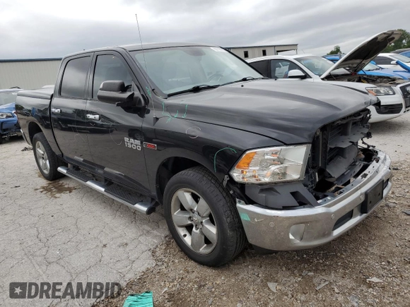 2016 Ram 1500 Big Horn with VIN 1C6RR7LM1GS198503, listed as a Copart auction lot 60118915 with 155,012 mi miles and Salvage title. Bid and sale history available at DreamBid. Image 4.