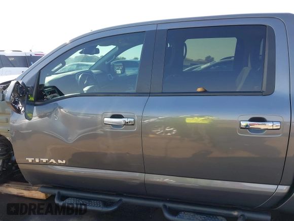 2021 Nissan Titan SV with VIN 1N6AA1EF2MN504611, listed as a IAAI auction lot 41469990 with 81,432 mi miles and . Bid and sale history available at DreamBid. Image 15.