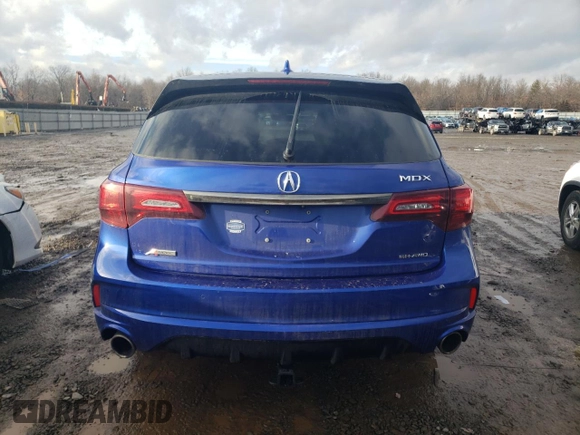 2019 Acura MDX Technology with VIN 5J8YD4H08KL011219, listed as a Copart auction lot 45354005 with Not provided miles and Salvage title. Bid and sale history available at DreamBid. Image 6.