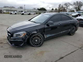 2016 Mercedes-Benz CLA 250 with VIN WDDSJ4EB5GN310199, listed as a Copart auction lot 37927794 with 95,027 mi miles and . Bid and sale history available at DreamBid. Image 1.