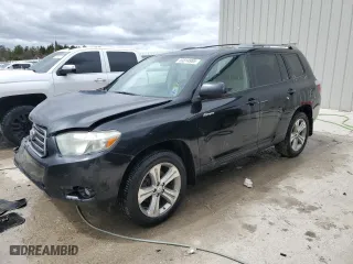 2009 Toyota Highlander Sport with VIN JTEES43A792136683, listed as a Copart auction lot 53814955 with 317,505 mi miles and Non Repairable. Bid and sale history available at carsss.com. Image 1.