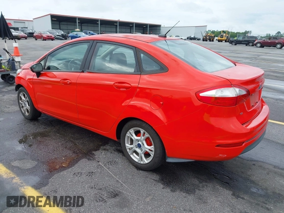 2014 Ford Fiesta SE with VIN 3FADP4BJ7EM205299, listed as a IAAI auction lot 42109032 with 145,797 mi miles. Bid and sale history available at carsss.com. Image 3.