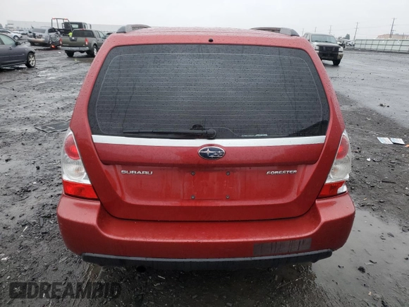 2007 Subaru Forester X with VIN JF1SG63617H748202, listed as a Copart auction lot 81965804 with 200,354 mi miles and Salvage Title. Bid and sale history available at carsss.com. Image 6.
