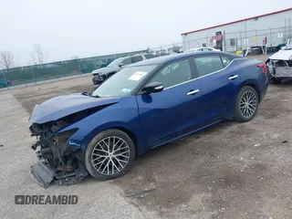 2018 Nissan Maxima SR with VIN 1N4AA6AP4JC389604, listed as a IAAI auction lot 42011964 with 91,178 mi miles. Bid and sale history available at carsss.com. Image 2.