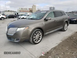 2012 Lincoln MKT EcoBoost with VIN 2LMHJ5ATXCBL51927, listed as a Copart auction lot 87860785 with 95,967 mi miles and Clean Title. Bid and sale history available at DreamBid. Image 1.