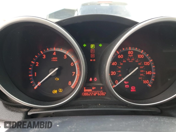 2010 Mazda 3 S Sport with VIN JM1BL1S68A1291706, listed as a Copart auction lot 44802935 with 138,622 mi miles and Clean Title. Bid and sale history available at DreamBid. Image 9.
