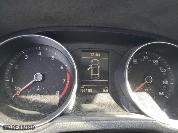 2017 Volkswagen Passat 1.8T S with VIN 1VWAT7A37HC085584, listed as a Copart auction lot 50938915 with 96,108 mi miles and Salvage Title. Bid and sale history available at carsss.com. Image 9.