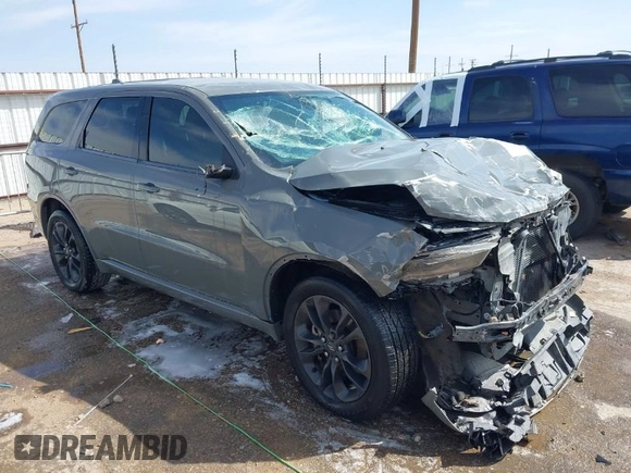 2021 Dodge Durango GT Plus z VIN 1C4RDHDG0MC573390, wystawiony jako IAAI lot #41899514 z przebiegiem 108 819 mil mil oraz . Historia ofert i sprzedaży dostępna na DreamBid. Obrazek 1.