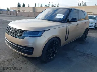 2023 Land Rover Range Rover SE with VIN SALKP9FU0PA018322, listed as a IAAI auction lot 41507163 with 24,538 mi miles. Bid and sale history available at carsss.com. Image 2.