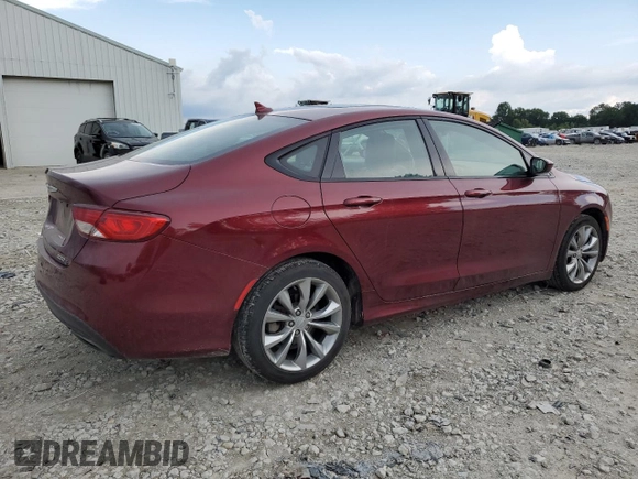 2016 Chrysler 200 S with VIN 1C3CCCBBXGN112181, listed as a Copart auction lot 65390224 with 102,372 mi miles and Non Repairable. Bid and sale history available at carsss.com. Image 3.