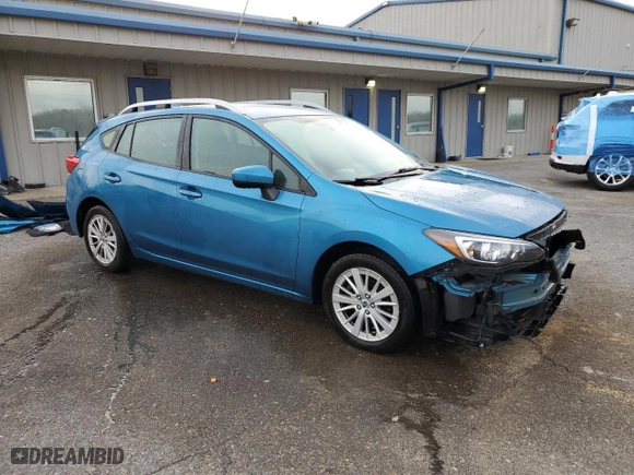 2018 Subaru Impreza Premium with VIN 4S3GTAD68J3745265, listed as a Copart auction lot 45393125 with 87,559 mi miles and Salvage Title. Bid and sale history available at carsss.com. Image 4.