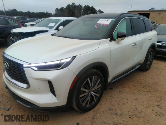 2023 Infiniti QX60 Autograph z VIN 5N1DL1HU8PC376746, wystawiony jako IAAI lot #41516707 z przebiegiem 36 547 mil mil oraz . Historia ofert i sprzedaży dostępna na DreamBid. Obrazek 18.