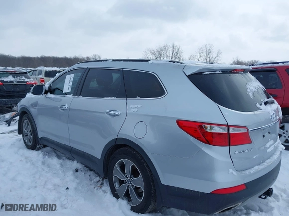 2014 Hyundai Santa Fe Limited with VIN KM8SN4HF9EU063913, listed as a IAAI auction lot 41603328 with 141,580 mi miles. Bid and sale history available at carsss.com. Image 15.
