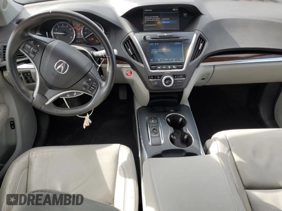 2018 Acura MDX w/Technology Pkg with VIN 5J8YD4H53JL024292, listed as a Copart auction lot 46288175 with 106,401 mi miles and Salvage Title. Bid and sale history available at carsss.com. Image 8.