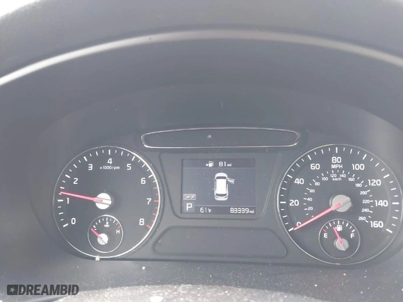 2019 Kia Sorento LX V6 with VIN 5XYPG4A50KG559055, listed as a IAAI auction lot 41472343 with NaN miles. Bid and sale history available at carsss.com. Image 7.