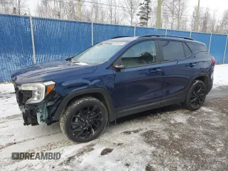 2023 GMC Terrain SLE z VIN 3GKALTEG5PL161660, wystawiony jako Copart lot #88500345 z przebiegiem 36 419 mil mil oraz Szkoda całkowita • Salvage title. Historia ofert i sprzedaży dostępna na DreamBid. Obrazek 1.