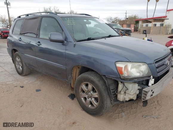 2007 Toyota Highlander with VIN JTEHP21A570190188, listed as a IAAI auction lot 41665640 with 328,585 mi miles. Bid and sale history available at carsss.com. Image 1.