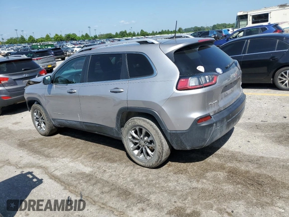 2019 Jeep Cherokee Latitude Plus with VIN 1C4PJMLB3KD437129, listed as a Copart auction lot 61947675 with 73,982 mi miles and Salvage title. Bid and sale history available at DreamBid. Image 2.