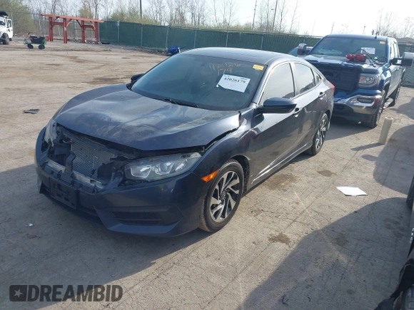 2016 Honda Civic Sedan EX with VIN 19XFC2F72GE007664, listed as a IAAI auction lot 42026179 with 236,869 mi miles. Bid and sale history available at carsss.com. Image 17.