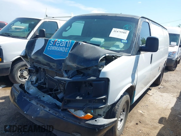 2017 Chevrolet Express Cargo with VIN 1GCZGHFG1H1340415, listed as a IAAI auction lot 41475585 with Not provided miles and . Bid and sale history available at DreamBid. Image 17.