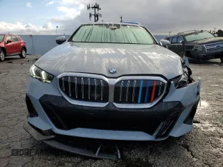2024 BMW 5 Series 530i with VIN WBA43FJ03RCS86607, listed as a Copart auction lot 45236395 with 2,162 mi miles and Salvage Title. Bid and sale history available at carsss.com. Image 5.