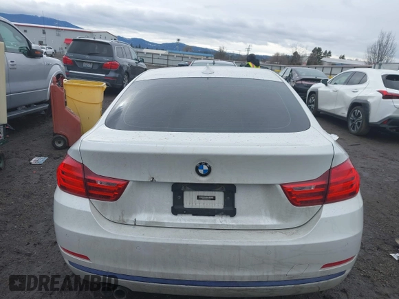 2016 BMW 4 Series 428i xDrive with VIN WBA4C9C54GG135615, listed as a IAAI auction lot 41655368 with 156,851 mi miles and . Bid and sale history available at carsss.com. Image 17.