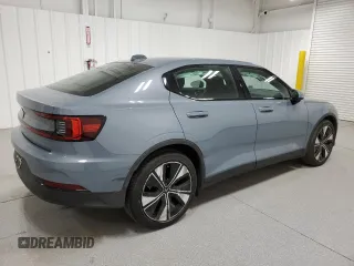 2023 Polestar 2 with VIN YSMEG3KA1PL143027, listed as a Copart auction lot 51603555 with 60,068 mi miles and Clean Title. Bid and sale history available at carsss.com. Image 3.