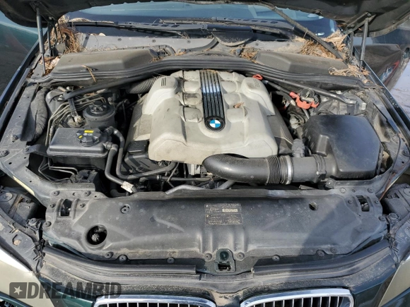 2005 BMW 5 Series 545i with VIN WBANB33545B089511, listed as a Copart auction lot 86564854 with Not Provided miles and Salvage Title. Bid and sale history available at carsss.com. Image 12.
